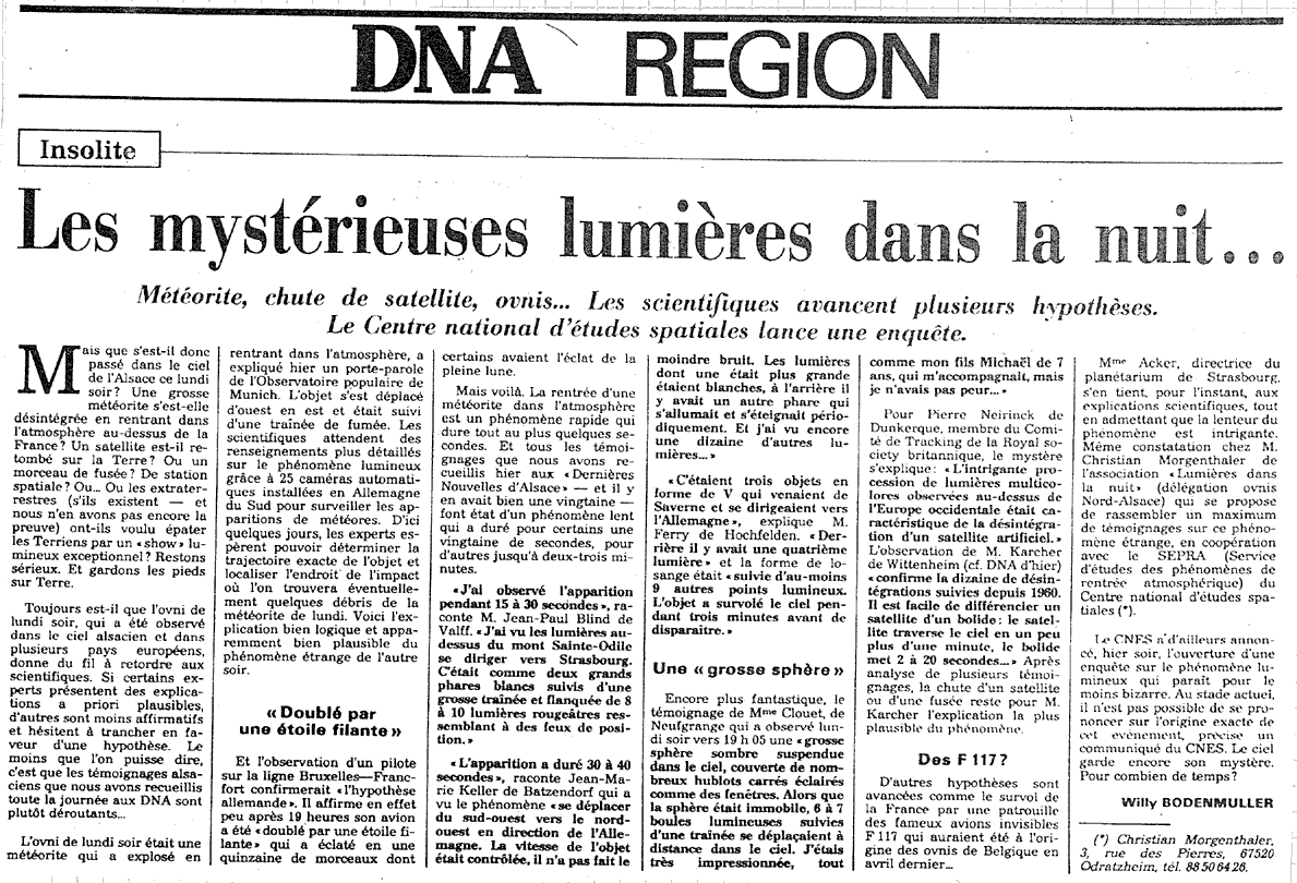 Article de journal