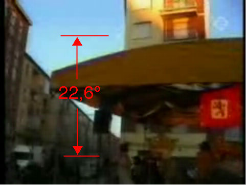 22,6&deg; de d&eacute;calage