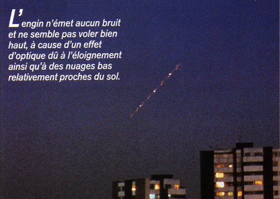 S&eacute;rie de lumi&egrave;res rouges et blanches tr&egrave;s pures