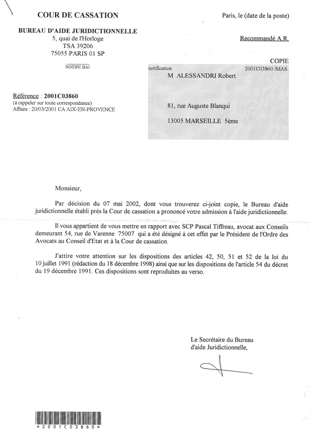 D&eacute;cision du 7 mai 2002