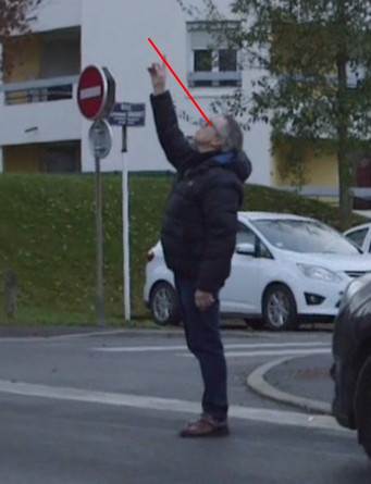 Passage au z&eacute;nith affirm&eacute;, en fait 55&deg;
