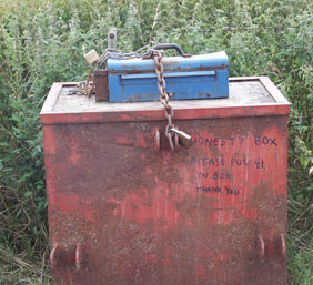 Please put &pound;&nbsp;1 in the box