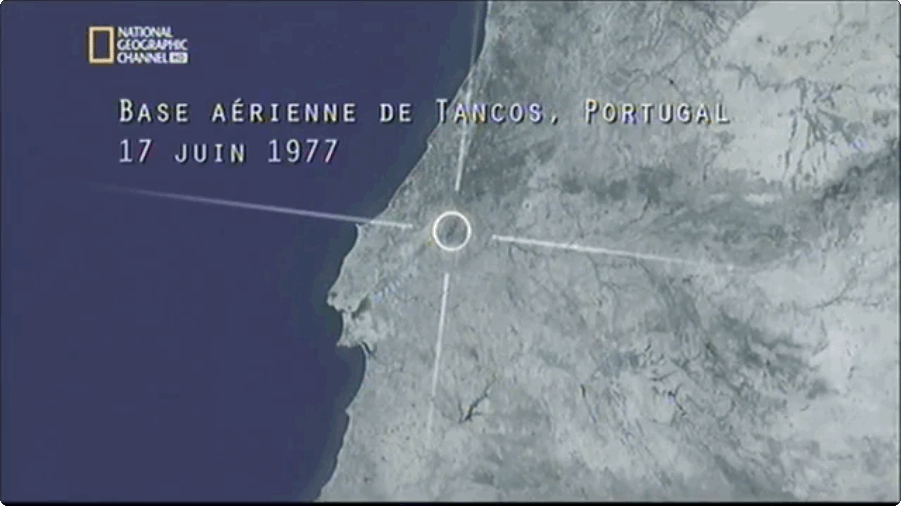 Position de l'observation sur une vue aérienne