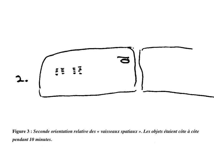 Les deux objets c&ocirc;te &agrave; c&ocirc;te &agrave; gauche de la vitre